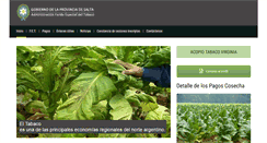 Desktop Screenshot of fetsalta.gov.ar